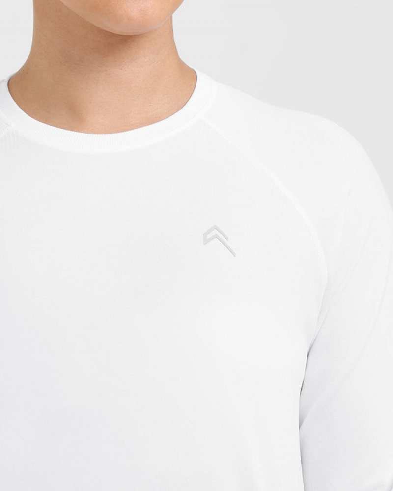 Oner Active Go To Seamless Loose Long Sleeve T-shirts Wit | PFX-286570