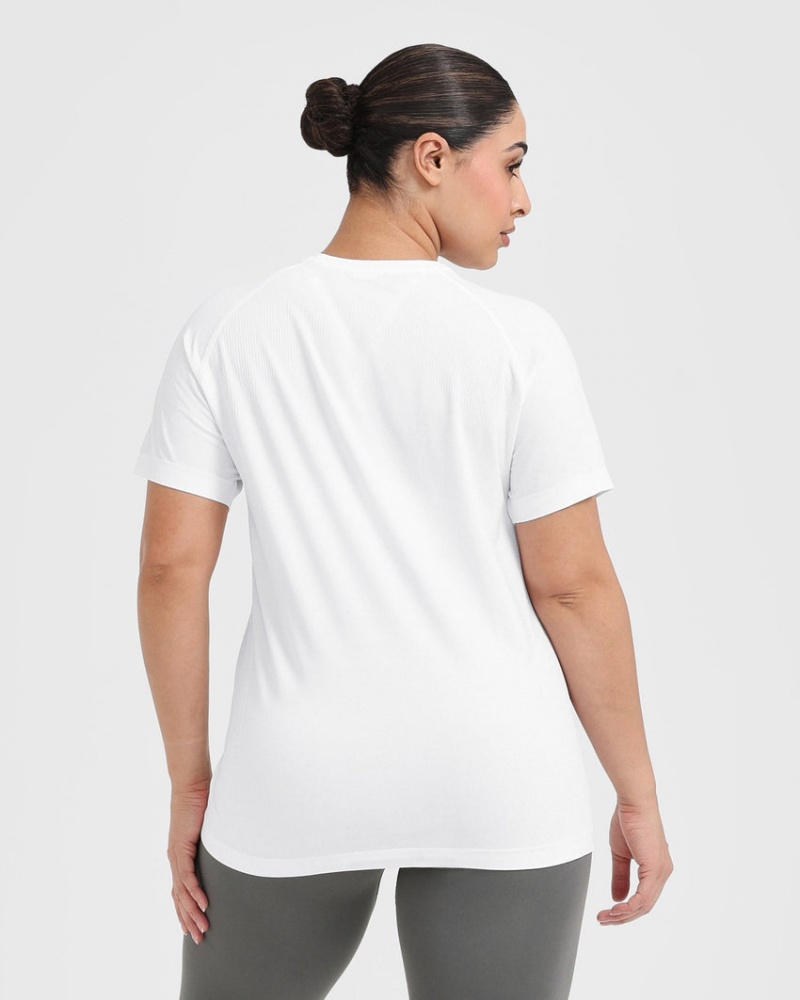 Oner Active Go To Seamless Loose T-shirts Wit | KPG-316795