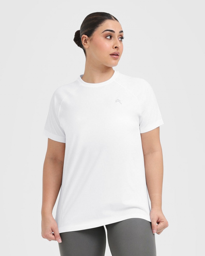 Oner Active Go To Seamless Loose T-shirts Wit | KPG-316795