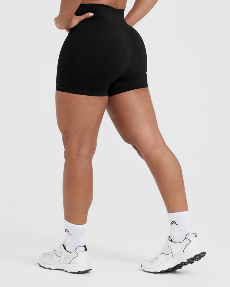 Oner Active Klassieke Seamless 2.0 Booty Korte Broek Zwart | UGO-984762