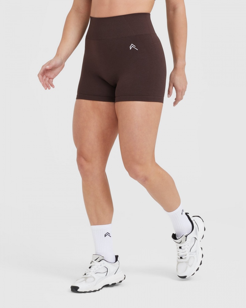 Oner Active Klassieke Seamless 2.0 Booty Korte Broek Donkergrijs | HJK-586401