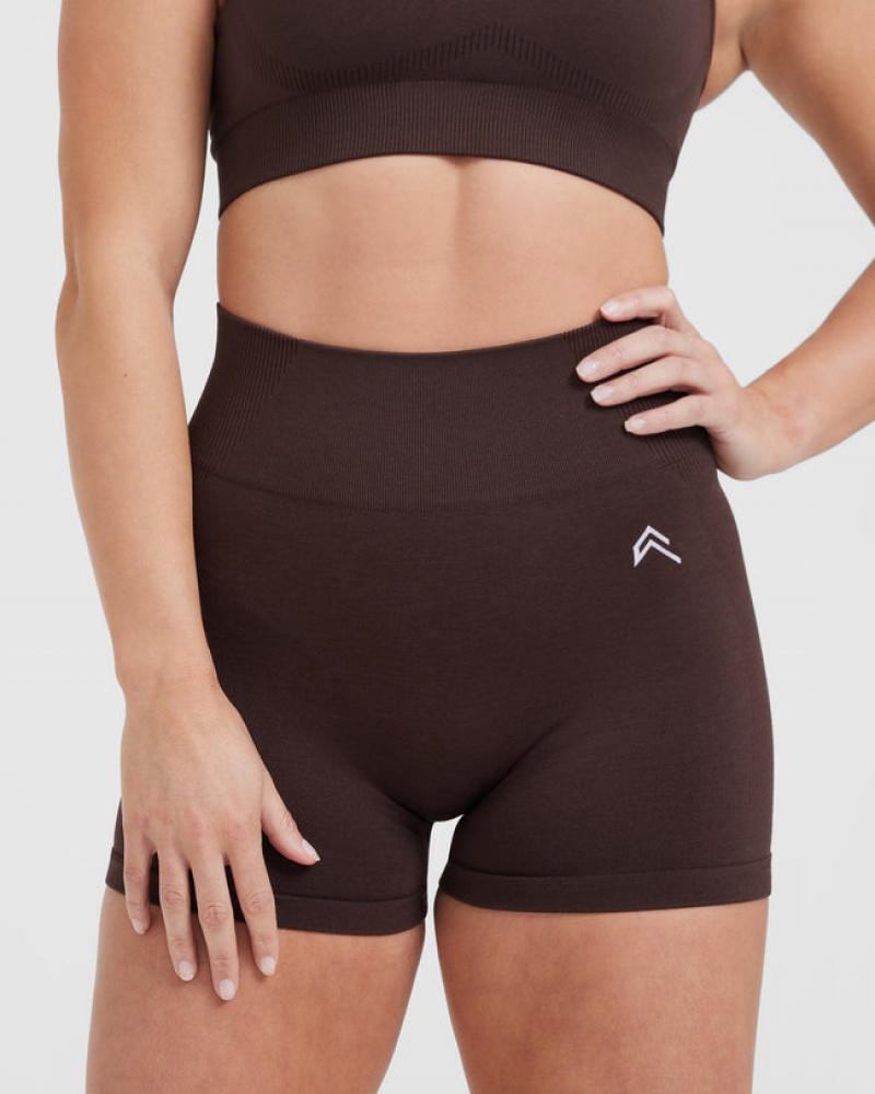 Oner Active Klassieke Seamless 2.0 Booty Korte Broek Donkergrijs | HJK-586401