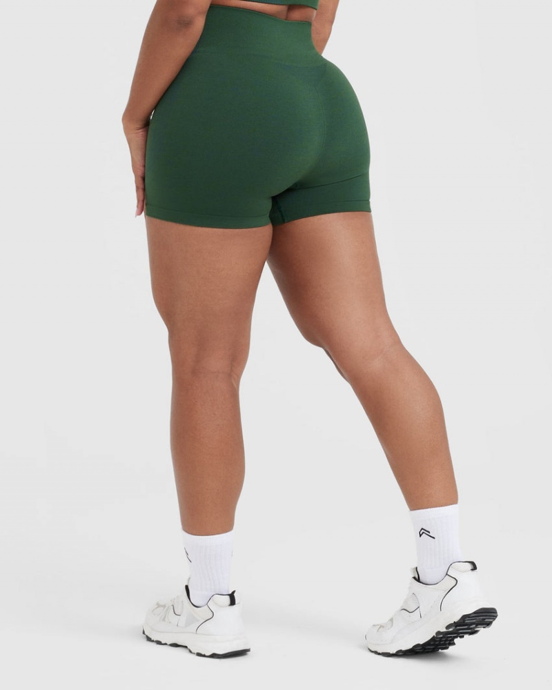 Oner Active Klassieke Seamless 2.0 Booty Korte Broek Groen | CKA-458790