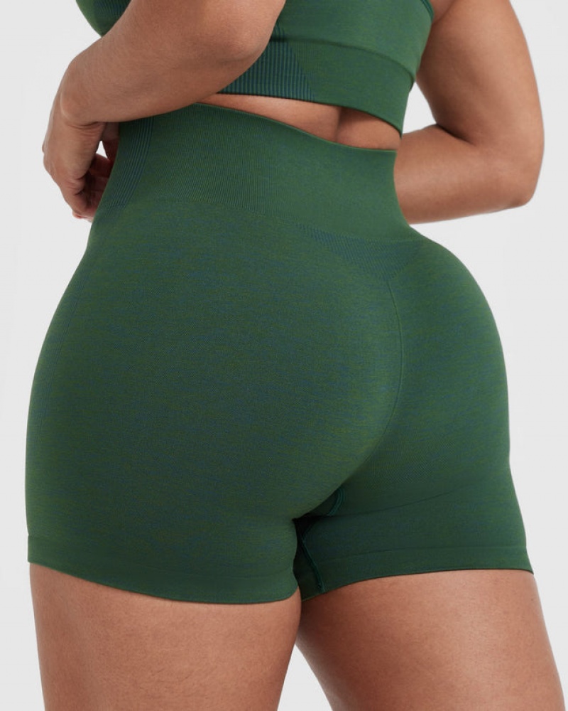 Oner Active Klassieke Seamless 2.0 Booty Korte Broek Groen | CKA-458790