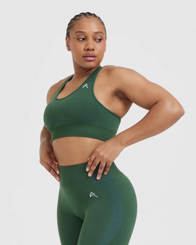 Oner Active Klassieke Seamless 2.0 Bralette Sports Bras Groen | ANQ-860957