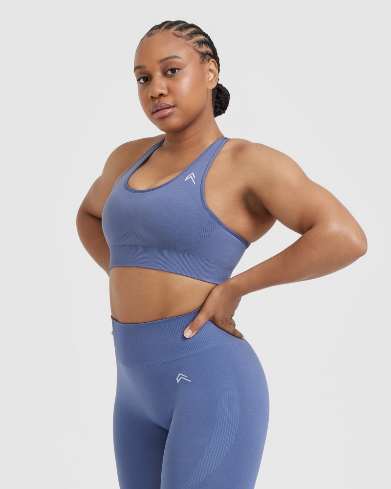 Oner Active Klassieke Seamless 2.0 Bralette Sports Bras Blauw | SBL-165827