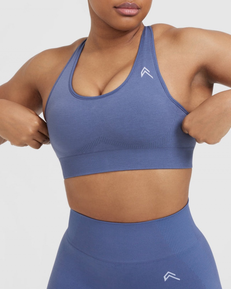 Oner Active Klassieke Seamless 2.0 Bralette Sports Bras Blauw | SBL-165827