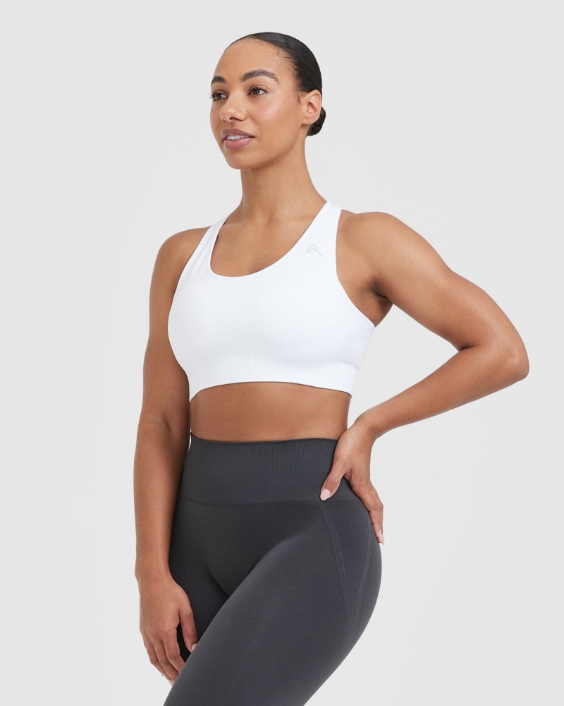 Oner Active Klassieke Seamless 2.0 Bralette Sports Bras Wit | LIK-258714