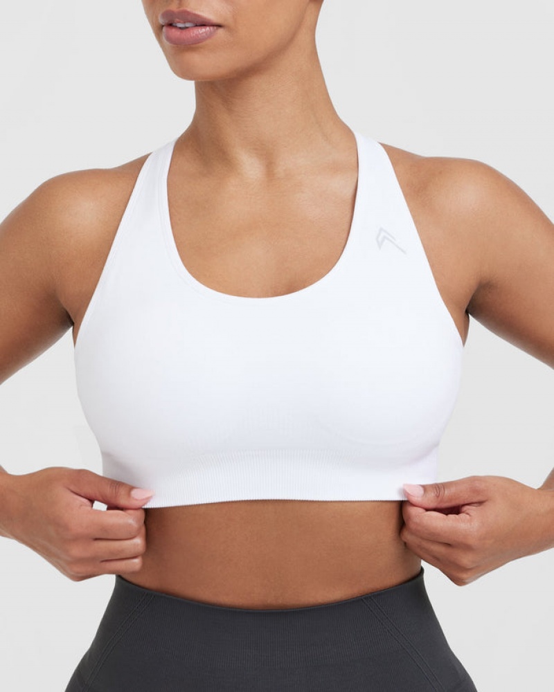 Oner Active Klassieke Seamless 2.0 Bralette Sports Bras Wit | LIK-258714