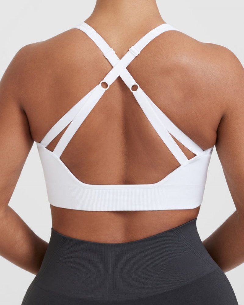 Oner Active Klassieke Seamless 2.0 Bralette Sports Bras Wit | LIK-258714