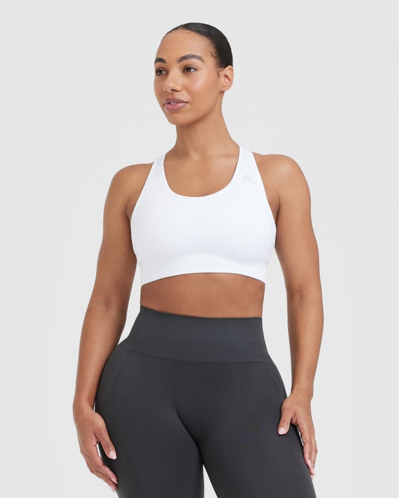 Oner Active Klassieke Seamless 2.0 Bralette Sports Bras Wit | LIK-258714