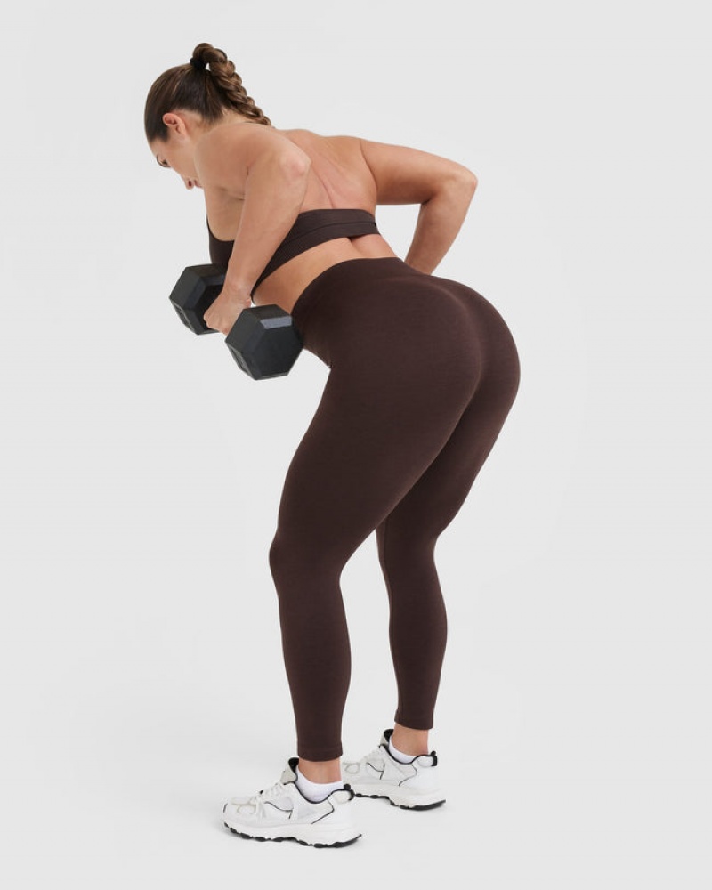 Oner Active Klassieke Seamless 2.0 Leggings Bruin | RHI-301647