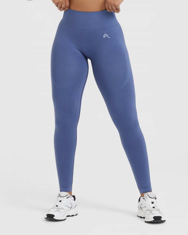 Oner Active Klassieke Seamless 2.0 Leggings Blauw | EVS-792436