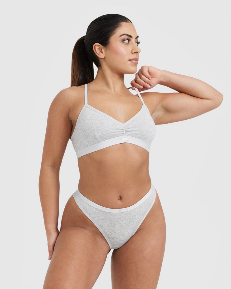 Oner Active Soft Klassieke Bralette Ondergoed Grijs | NUX-982570