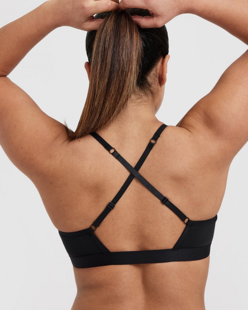 Oner Active Soft Klassieke Bralette Ondergoed Zwart | BTZ-587014