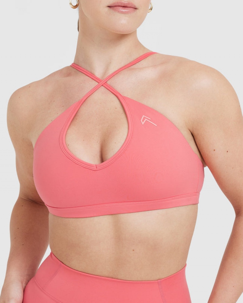 Oner Active Timeless Bandjes Bralette Sports Bras Roze | HEX-574091