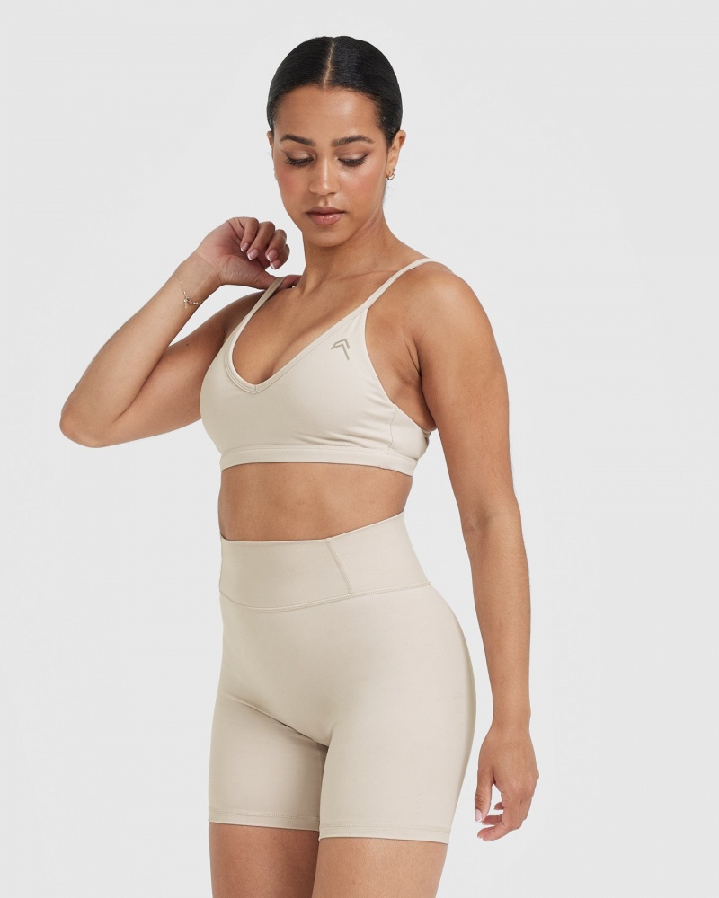 Oner Active Timeless Bandjes Bralette Sports Bras Bruin | UZQ-723908