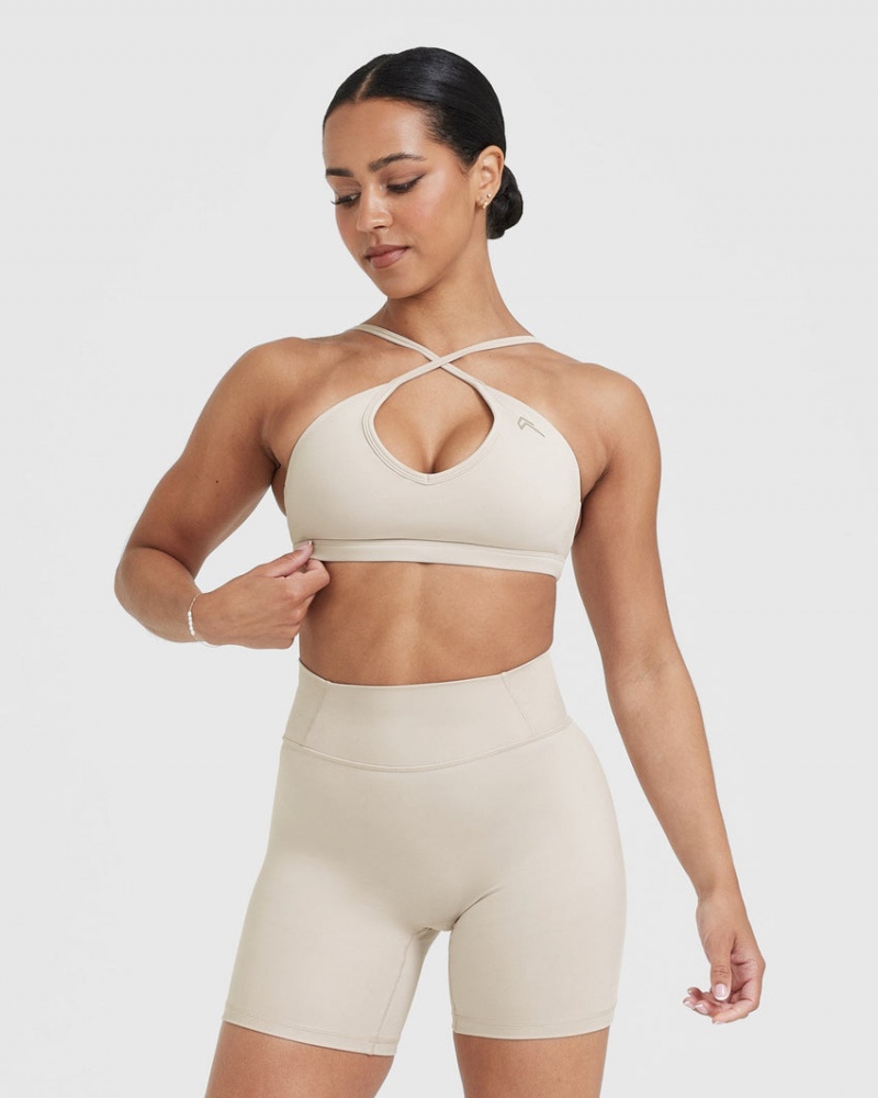 Oner Active Timeless Bandjes Bralette Sports Bras Bruin | UZQ-723908