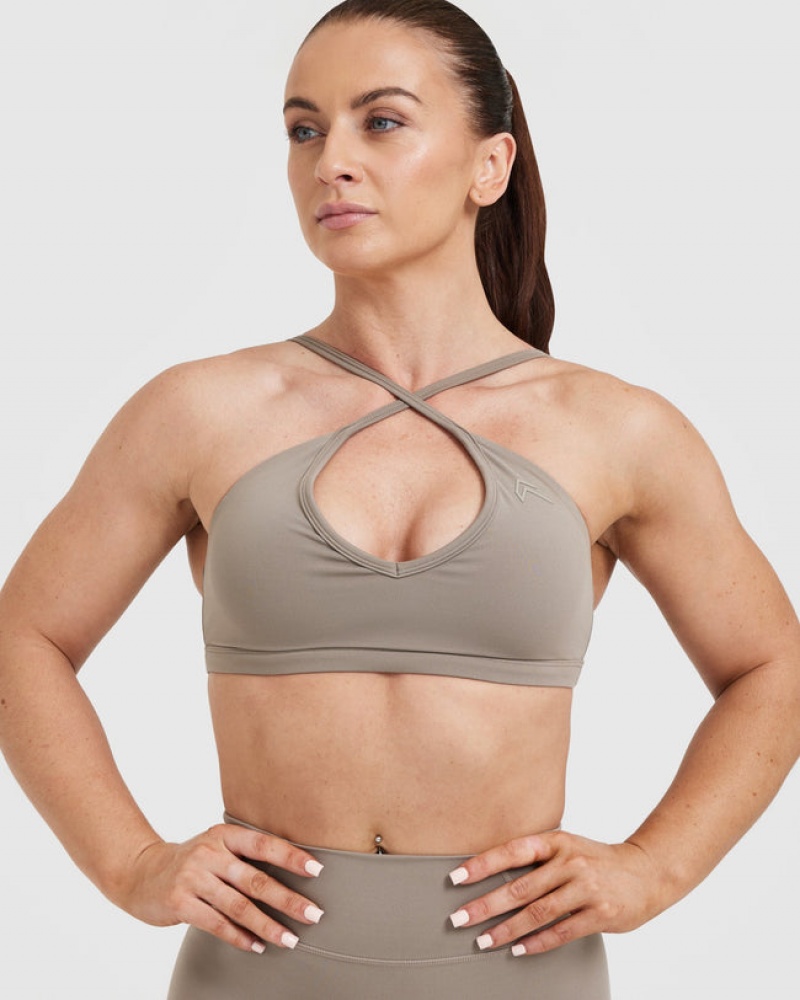 Oner Active Timeless Bandjes Bralette Sports Bras Grijs | VGB-851249