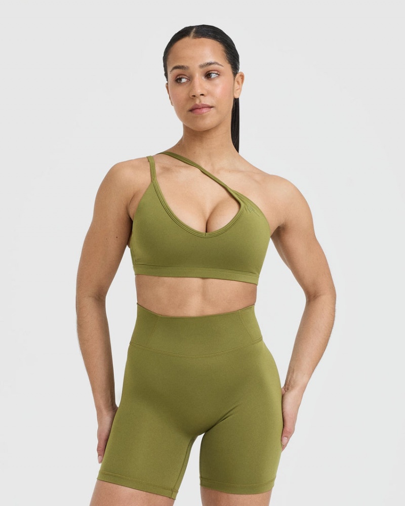 Oner Active Timeless Bandjes Bralette Sports Bras Olijfgroen Groen | SBD-860154