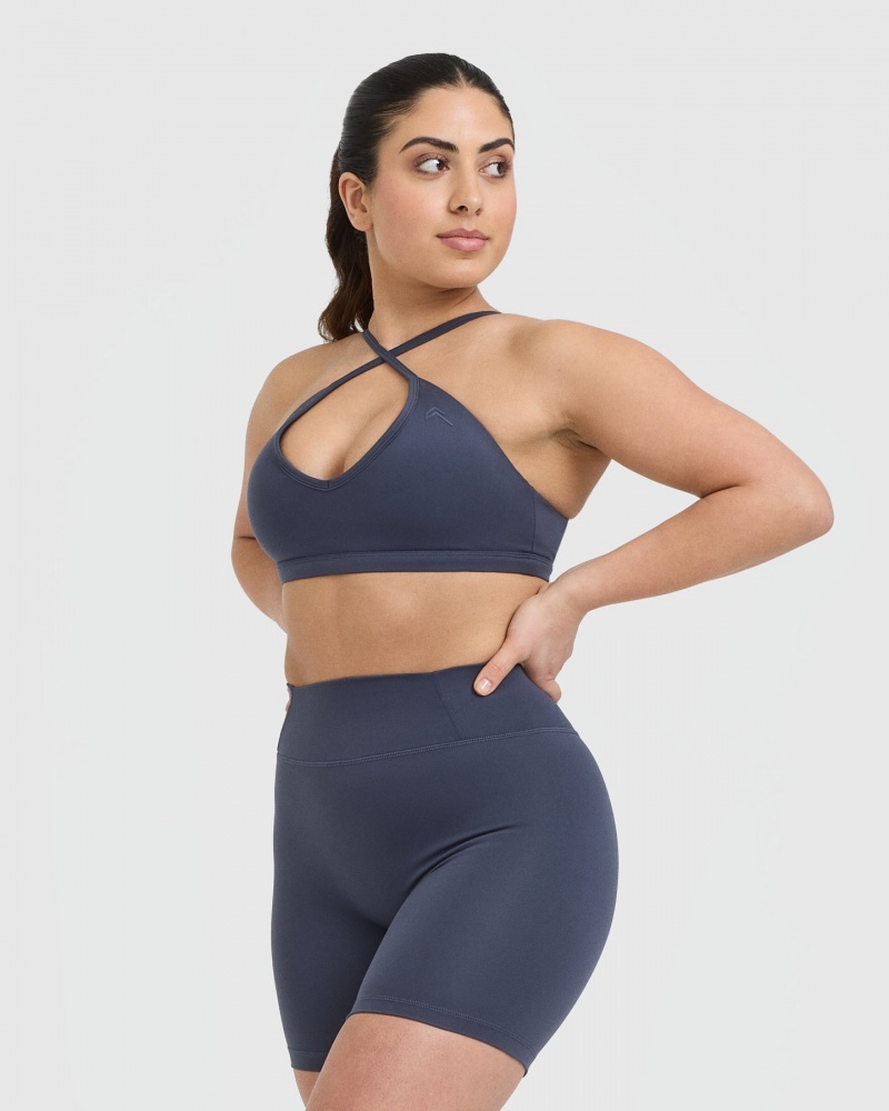 Oner Active Timeless Bandjes Bralette Sports Bras Blauw | XAD-375964