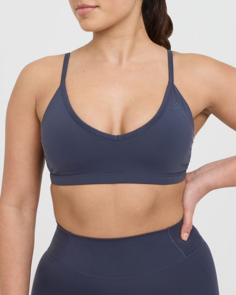 Oner Active Timeless Bandjes Bralette Sports Bras Blauw | XAD-375964