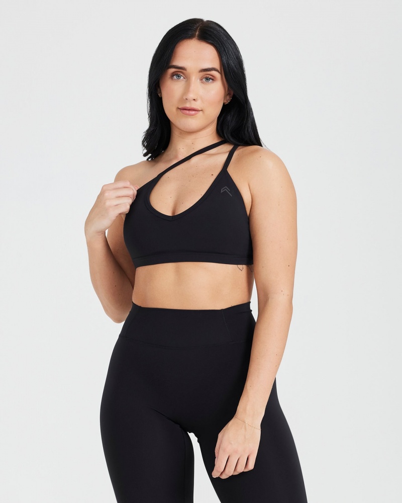 Oner Active Timeless Bandjes Bralette Sports Bras Zwart | XVK-912563