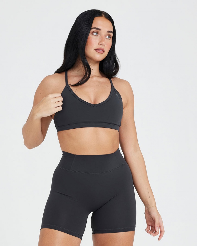 Oner Active Timeless Bandjes Bralette Sports Bras Zwart | PQG-813042