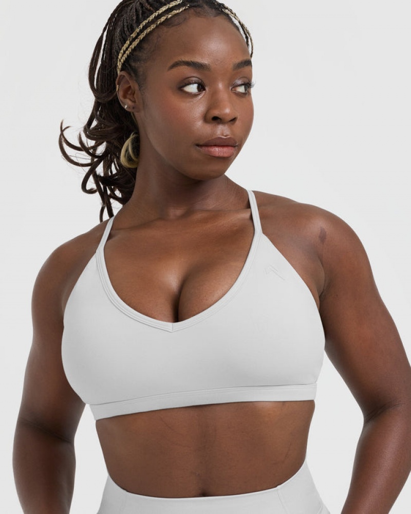 Oner Active Timeless Bandjes Bralette Sports Bras Lichtgrijs | EJI-824095