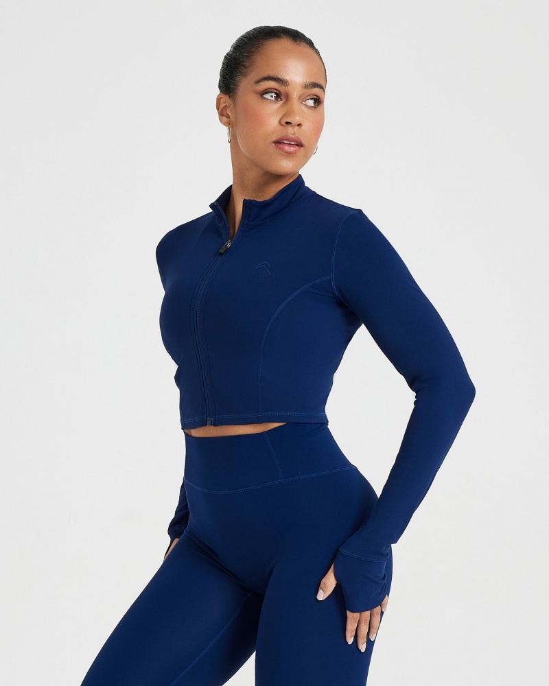 Oner Active Timeless Crop Jassen Blauw | KTS-821063