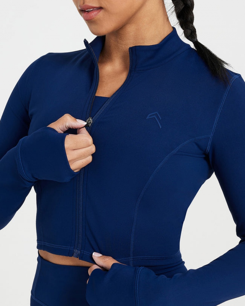 Oner Active Timeless Crop Jassen Blauw | KTS-821063