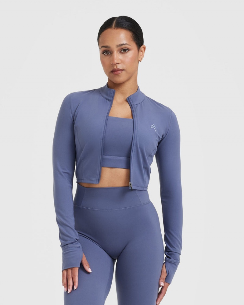 Oner Active Timeless Crop Jassen Blauw | QVA-193648