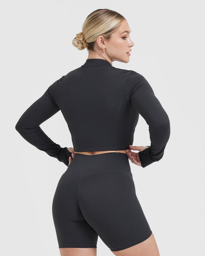 Oner Active Timeless Crop Jassen Zwart | UCS-273860