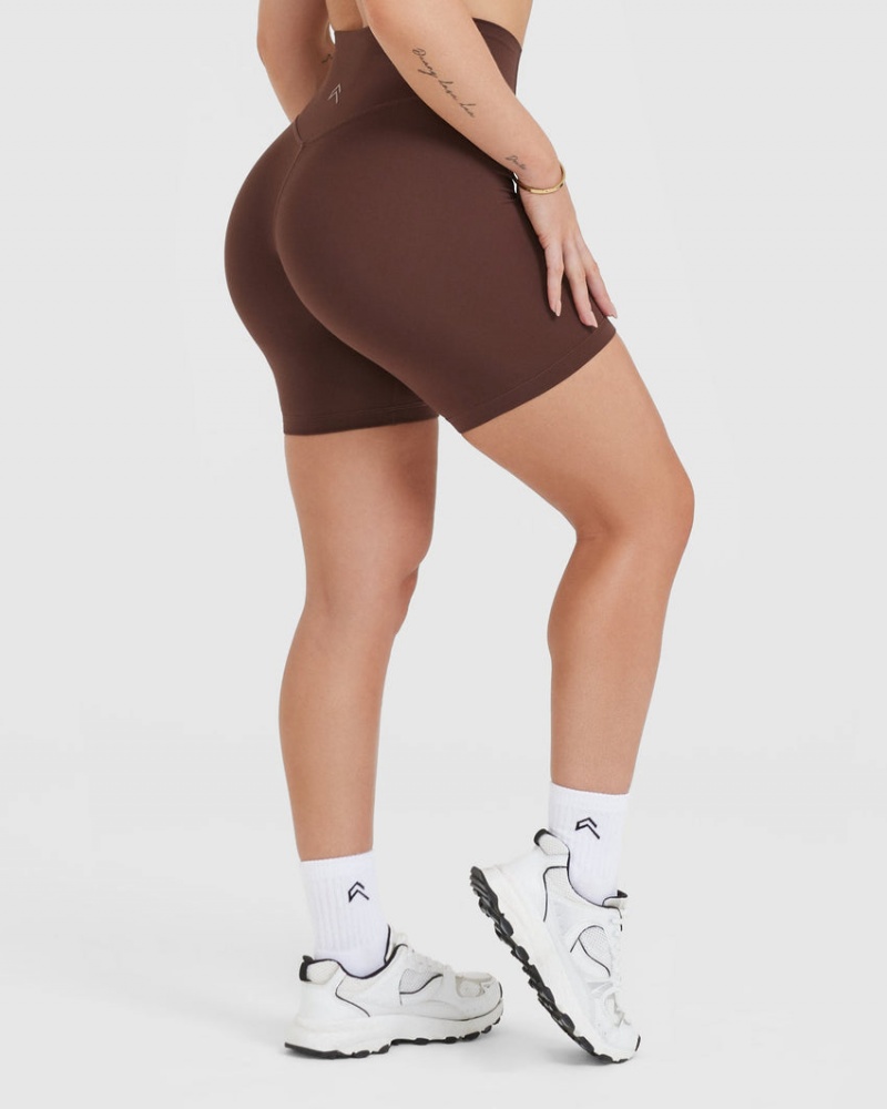 Oner Active Timeless High Waisted Korte Broek Grijs | GSJ-476830