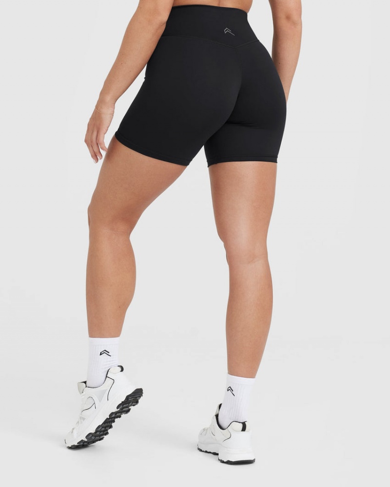 Oner Active Timeless High Waisted Korte Broek Zwart | ZUV-291075