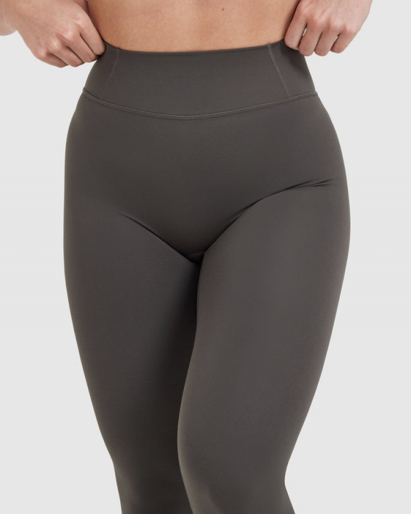 Oner Active Timeless High Waisted Leggings Diepgrijs Bruin | SIX-738216