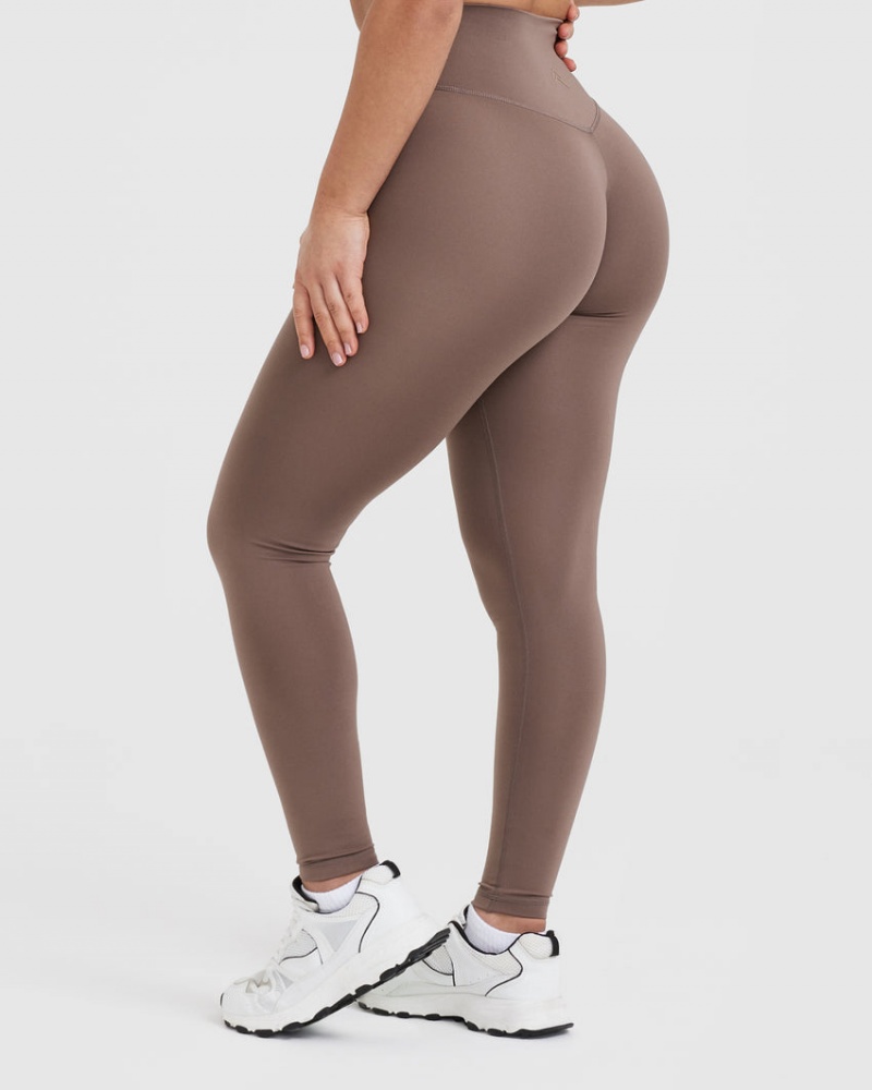 Oner Active Timeless High Waisted Leggings Bruin | BAP-562380