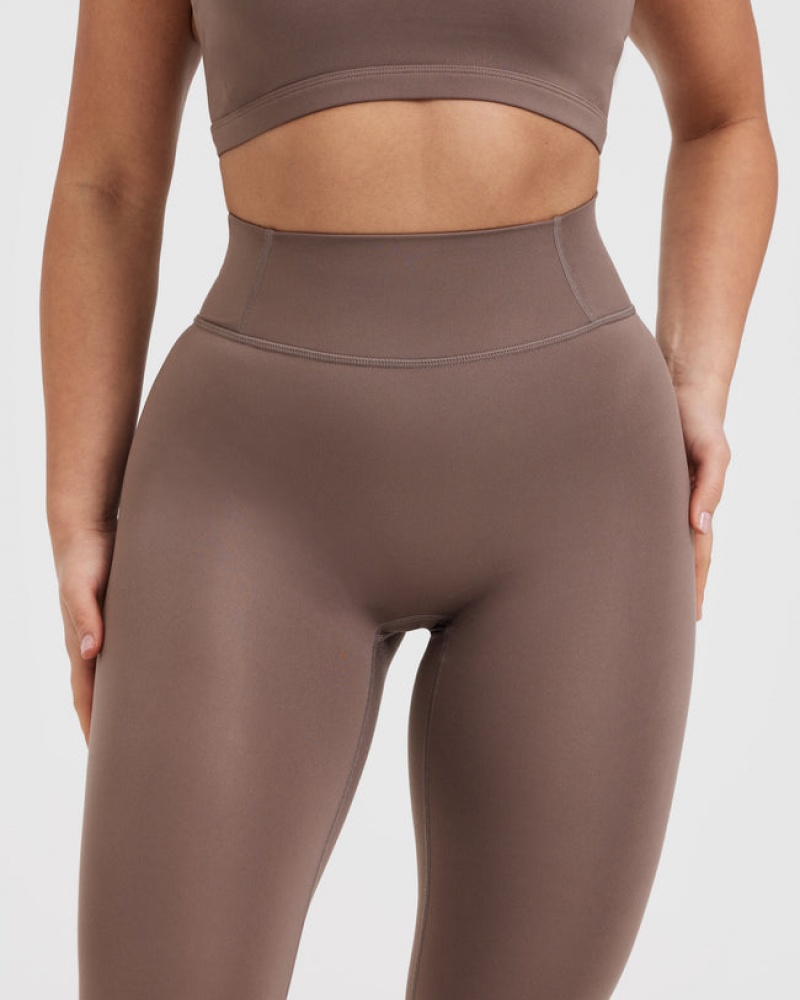 Oner Active Timeless High Waisted Leggings Bruin | BAP-562380