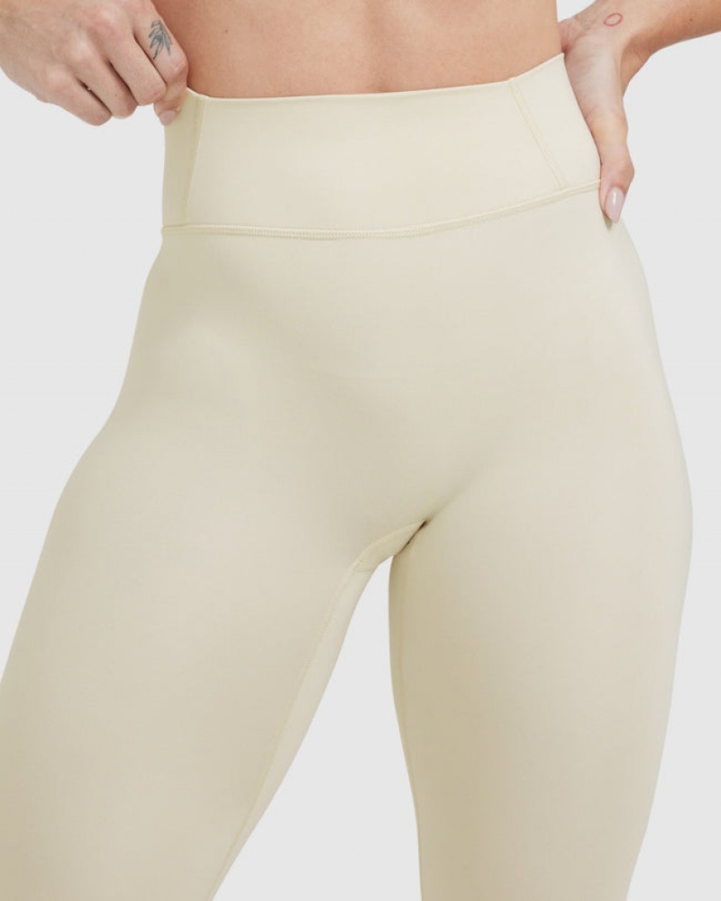 Oner Active Timeless High Waisted Leggings Lichtgeel | WEK-306982