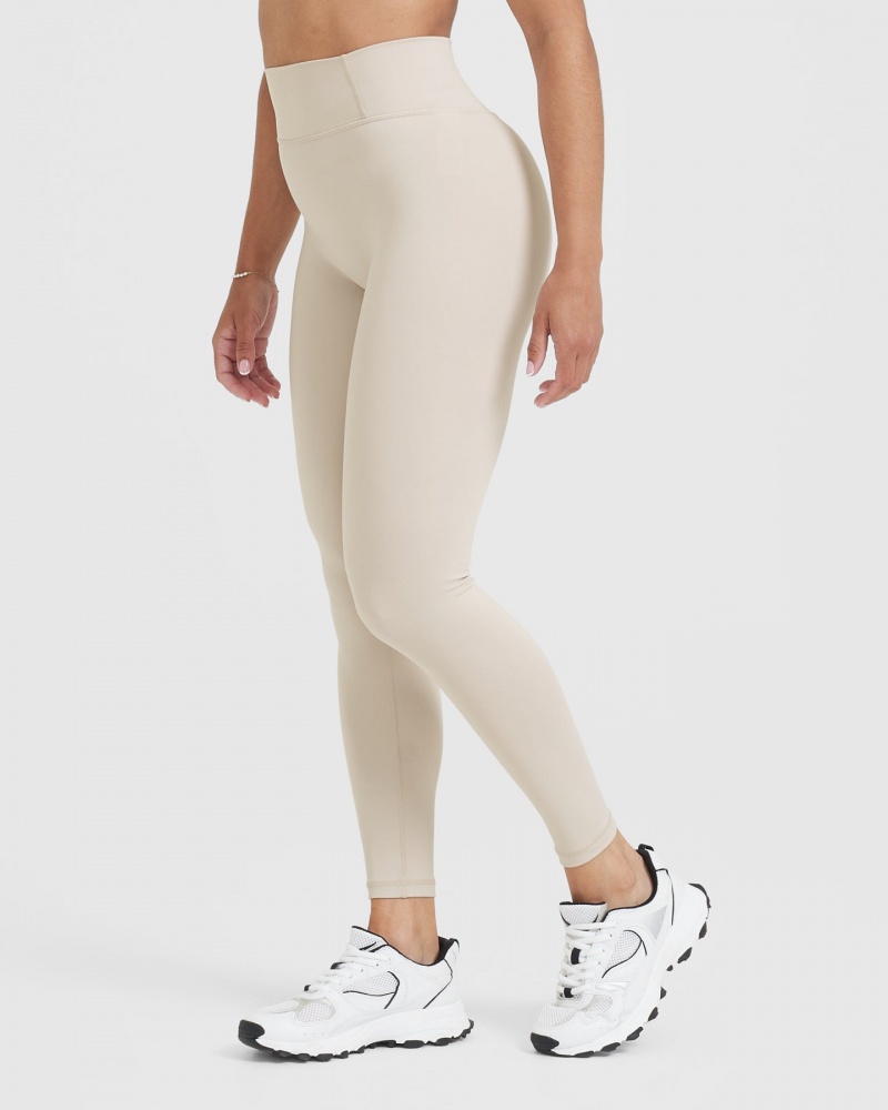 Oner Active Timeless High Waisted Leggings Bruin | WRU-386017