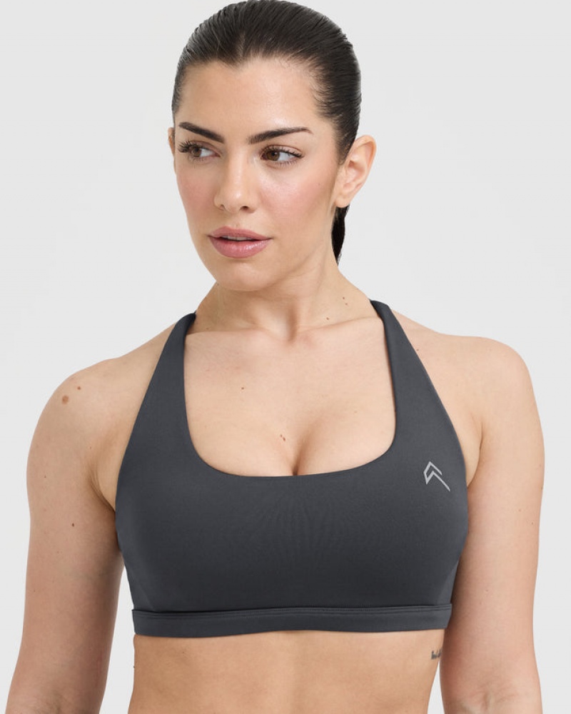 Oner Active Timeless Square Neck Sports Bras Zwart | YCT-962084