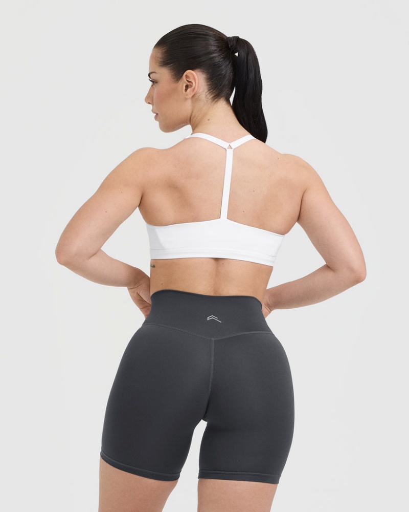 Oner Active Timeless Square Neck Sports Bras Wit | TFP-475961