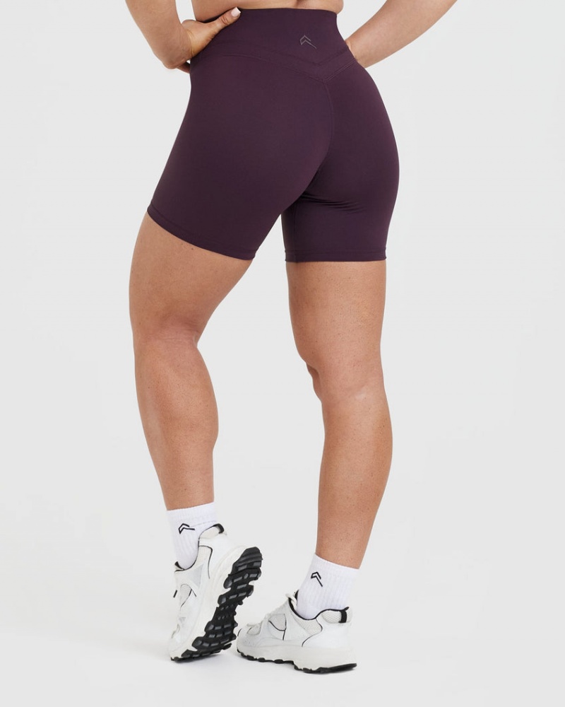 Oner Active Unified High Waisted Korte Broek Paars | ONQ-875914