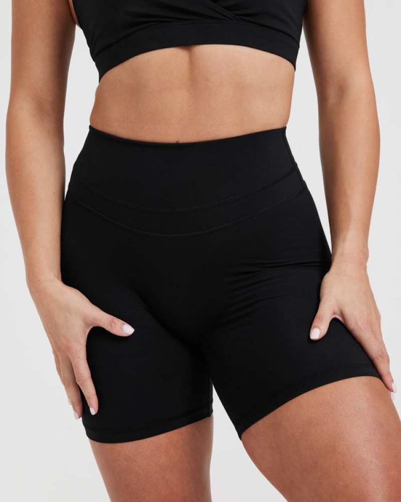 Oner Active Unified High Waisted Korte Broek Zwart | CYR-287349