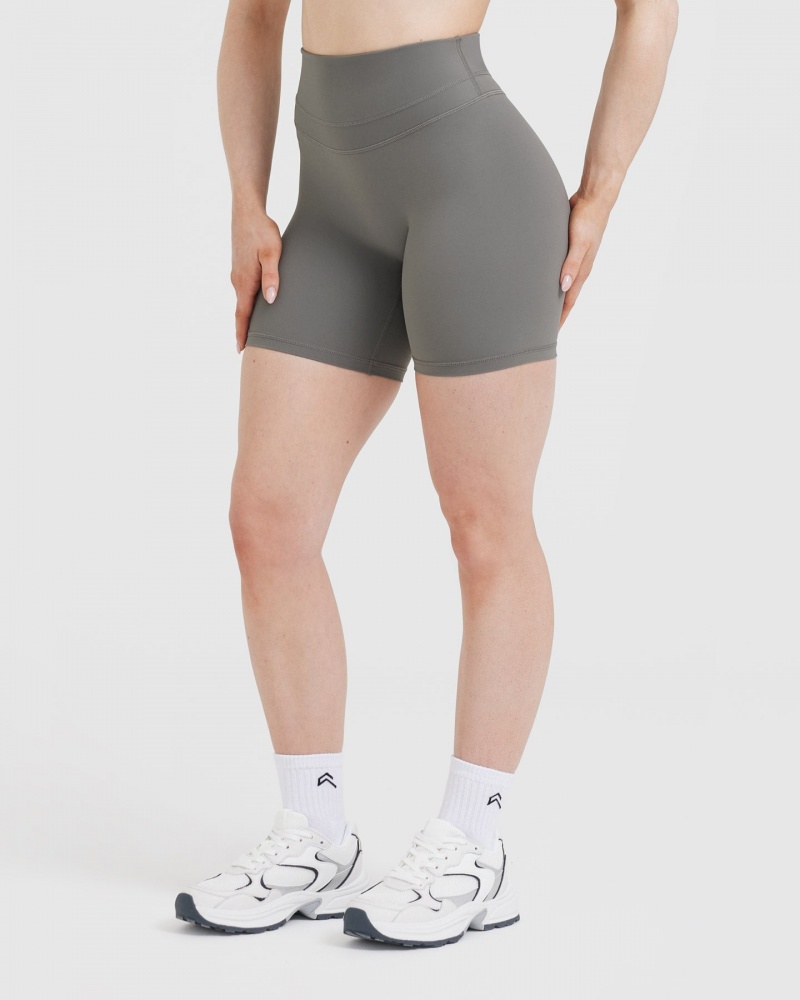 Oner Active Unified High Waisted Korte Broek Grijs | FNG-420378