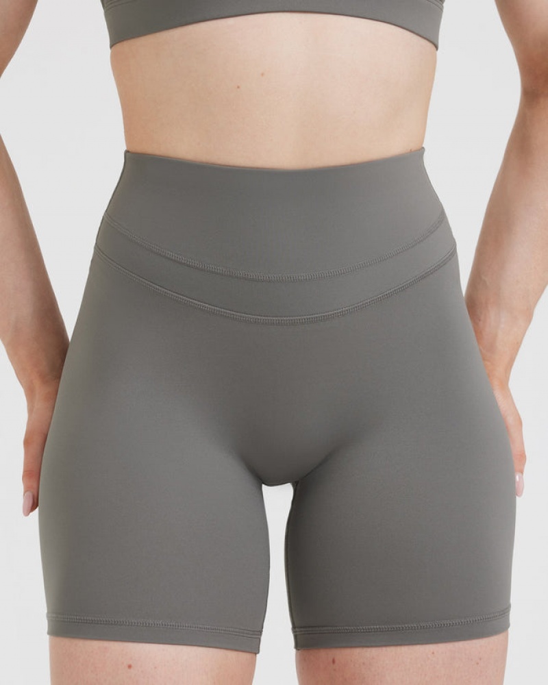 Oner Active Unified High Waisted Korte Broek Grijs | FNG-420378