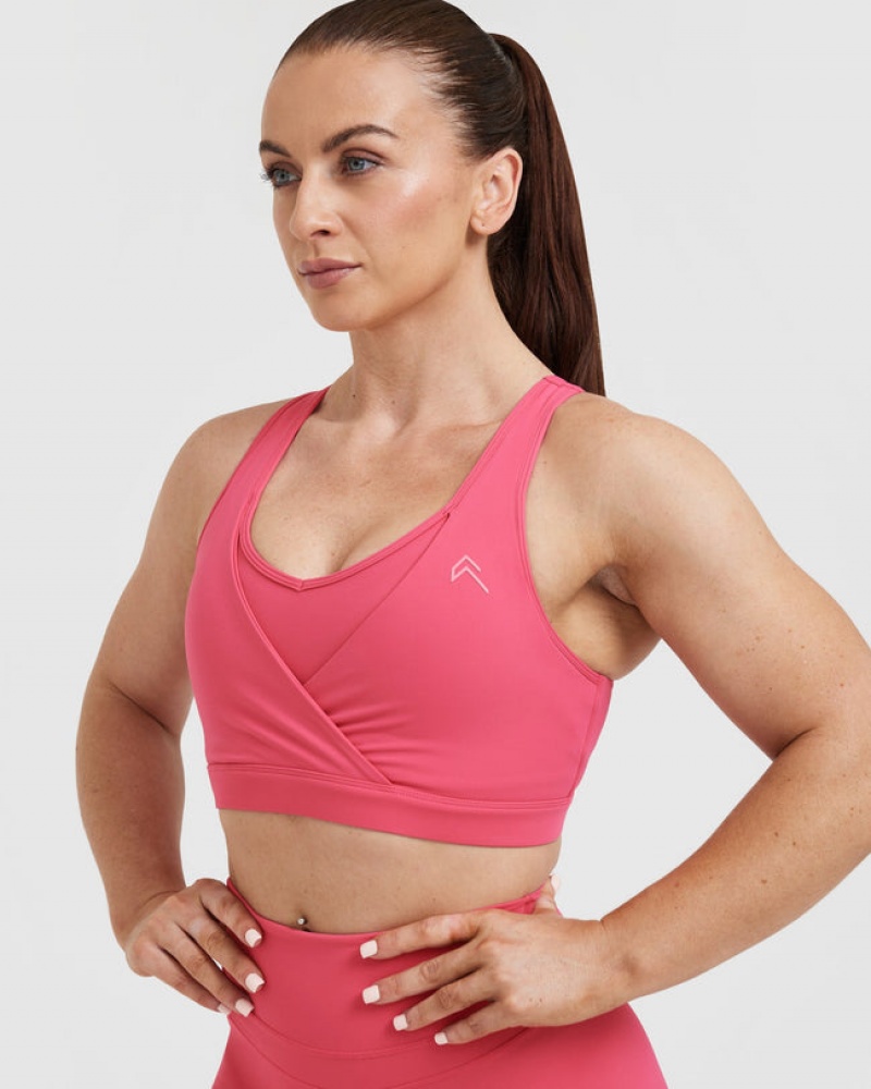 Oner Active Unified Layered Sports Bras Roze | QER-649758