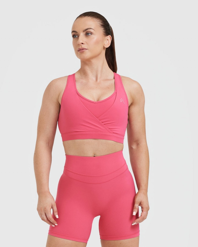 Oner Active Unified Layered Sports Bras Roze | QER-649758