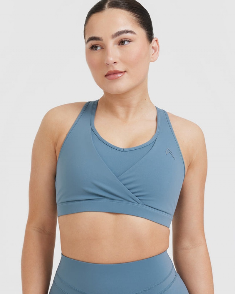 Oner Active Unified Layered Sports Bras Blauw | ABG-821590