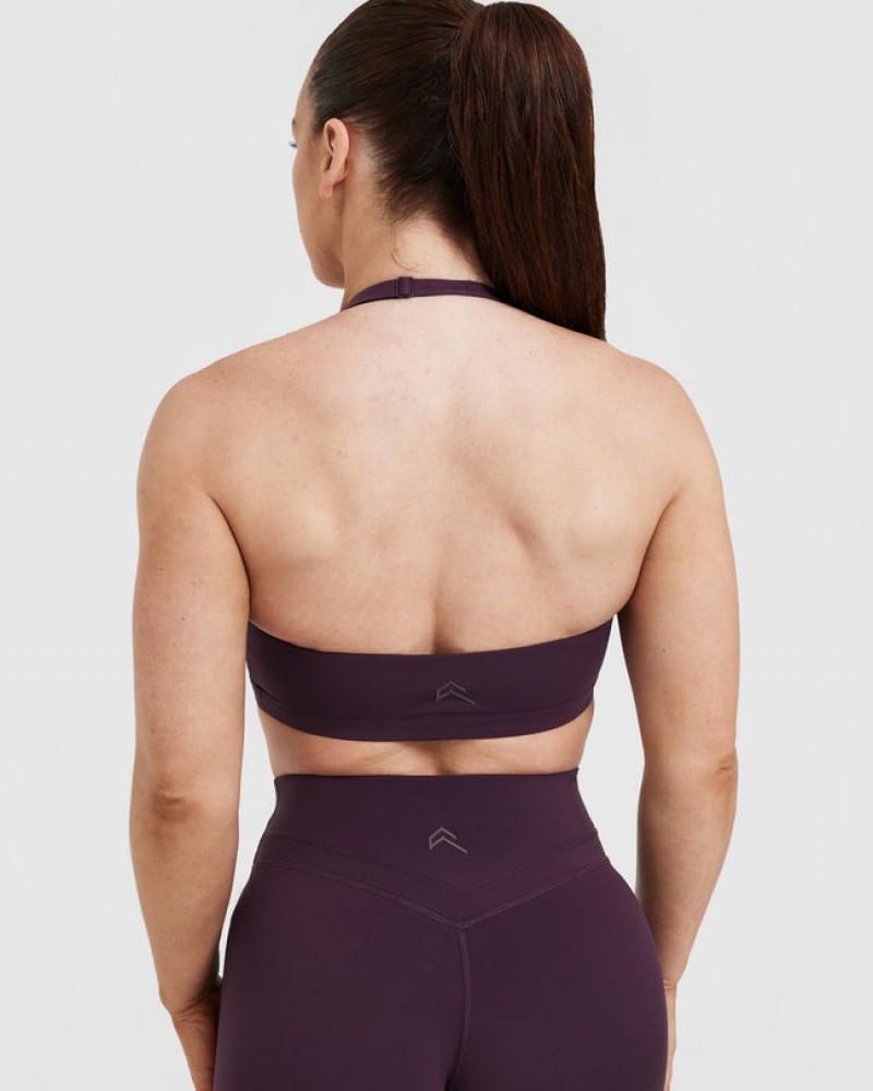 Oner Active Unified Twist Sports Bras Paars | USX-764132